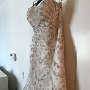One of a kind wedding dress